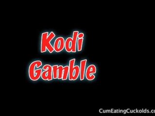 Kodi introduces Her Cuc Husband Eat Cum From Her Pussy