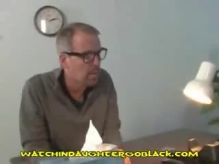 Racist dad don?t like ebony youngster