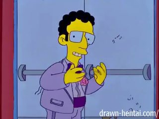 Simpsons - marge in artie afterparty