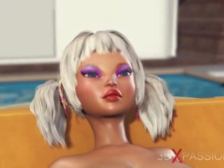 Anál sex klip na the jungle&excl; zlaté damsel dreams na mať sex s a čierne človek na a stratený island